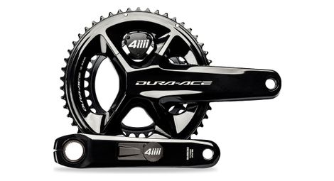 Pedalier capteur de puissance 4iiii precision 3  pro dual side   shimano dura ace fc r9200 52 36 dents 12v noir Parfait état reconditionné (offre indisponible)