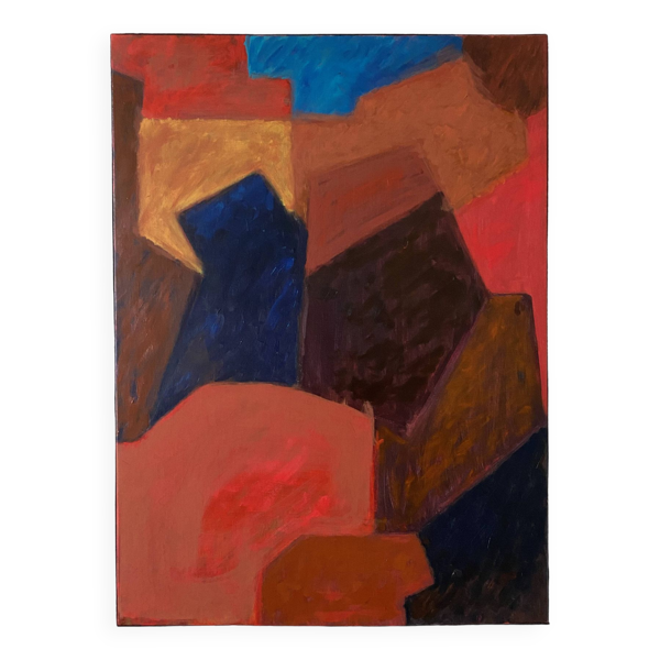 Peinture expressionnismes abstrait Bon état reconditionné (offre indisponible)