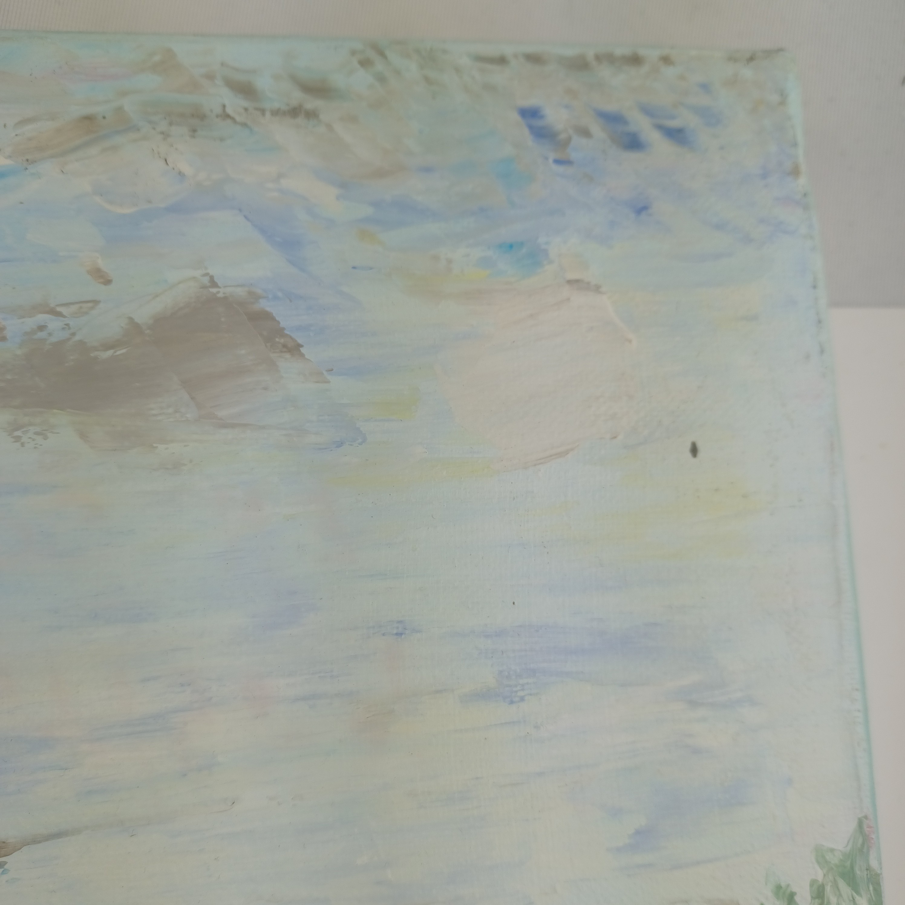 Voir photo 4 de Peinture sur toile de 2011 de Haute Savoie Peinture sur toile de 2011 de Haute Savoie Très bon état reconditionné photo 4