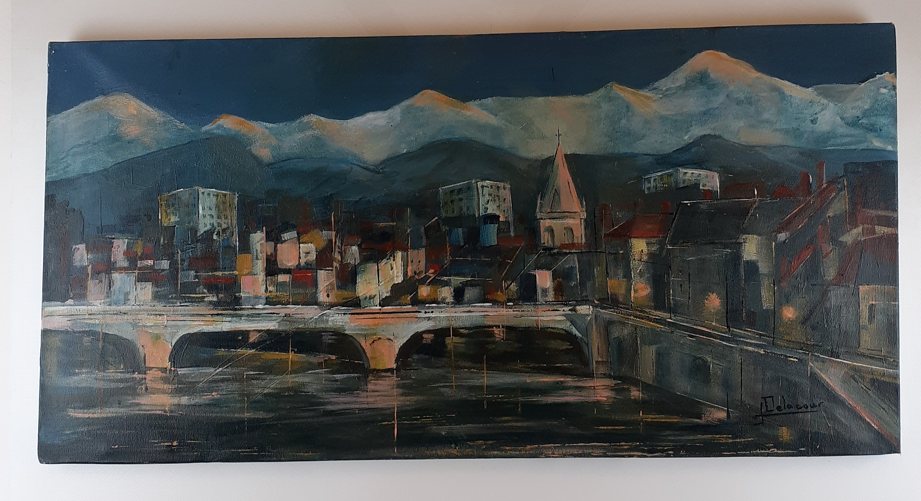 Voir photo 2 de Peinture sur toile Grenoble Peinture sur toile Grenoble Parfait état reconditionné photo 2