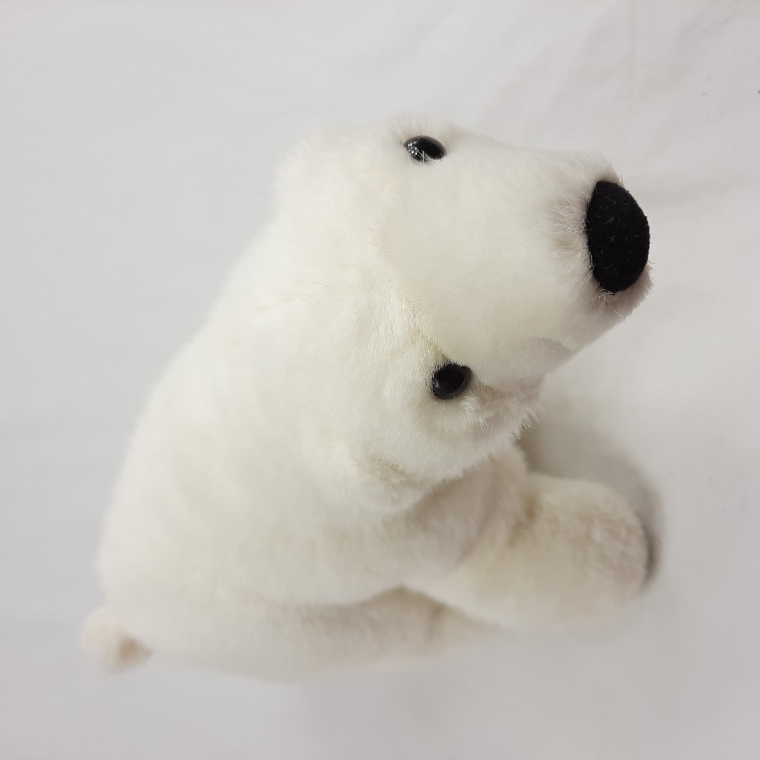 Voir photo 2 de Peluche Doudou baby ours polaire VIESSMANN Peluche Doudou baby ours polaire VIESSMANN Très bon état reconditionné photo 2