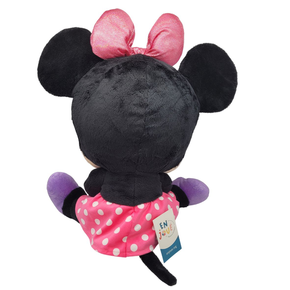 Voir photo 2 de Peluche Doudou Minnie Paillettes 40 cm Disney Nicotoy à partir de 12 mois. Peluche Doudou Minnie Paillettes 40 cm Disney Nicotoy à partir de 12 mois. Bon état reconditionné photo 2