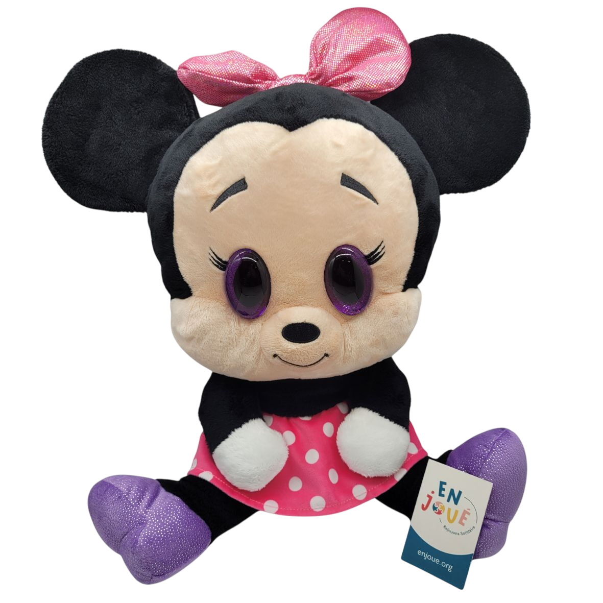 Acheter Peluche Doudou Minnie Paillettes 40 cm Disney Nicotoy à partir de 12 mois. Bon état - 15,00 € Peluche Doudou Minnie Paillettes 40 cm Disney Nicotoy à partir de 12 mois. Bon état reconditionné disponible sur Label Emmaüs