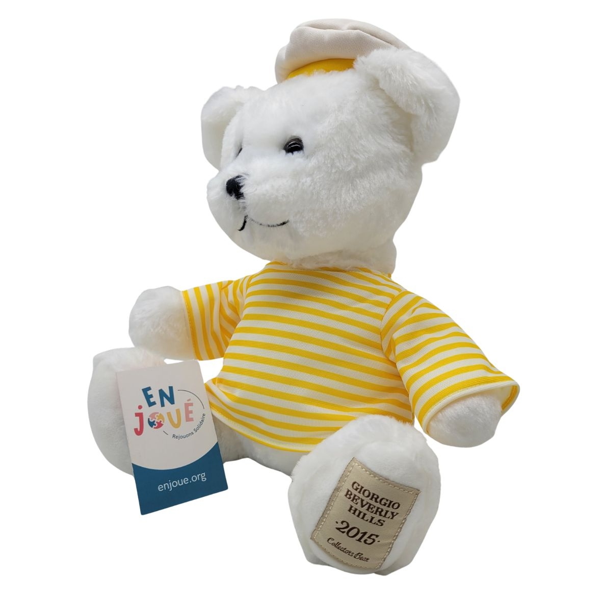 Peluche - Giorgio Beverly Hills 25 cm - Collectors Bear 2015. Parfait état reconditionné photo 3
