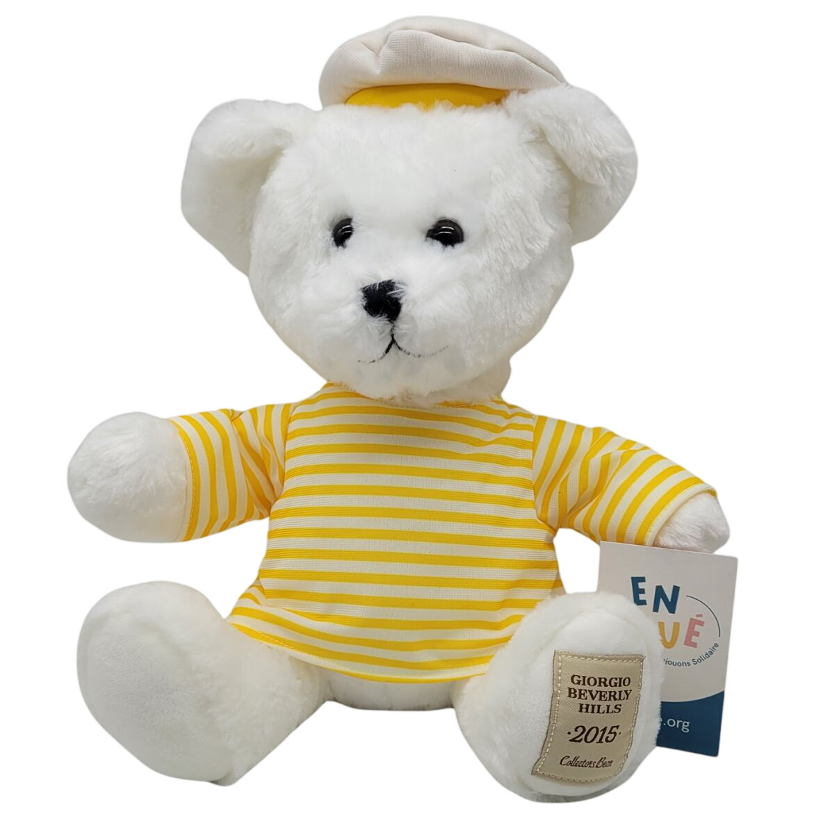 Peluche - Giorgio Beverly Hills 25 cm - Collectors Bear 2015. Parfait état - 16,00 € Peluche - Giorgio Beverly Hills 25 cm - Collectors Bear 2015. Parfait état reconditionné disponible sur Label Emmaüs