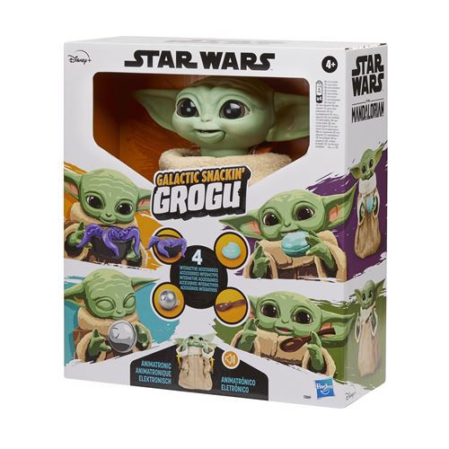 Peluche interactive Star Wars Mandalorian Goûter de Grogu Animatronic Exclusivité Fnac État correct Star Wars reconditionné disponible sur Fnac | Dero