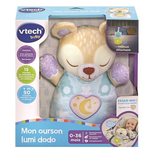 Peluche interactive Vtech Baby Mon ourson Lumi Dodo État correct VTech Baby reconditionné disponible sur Fnac