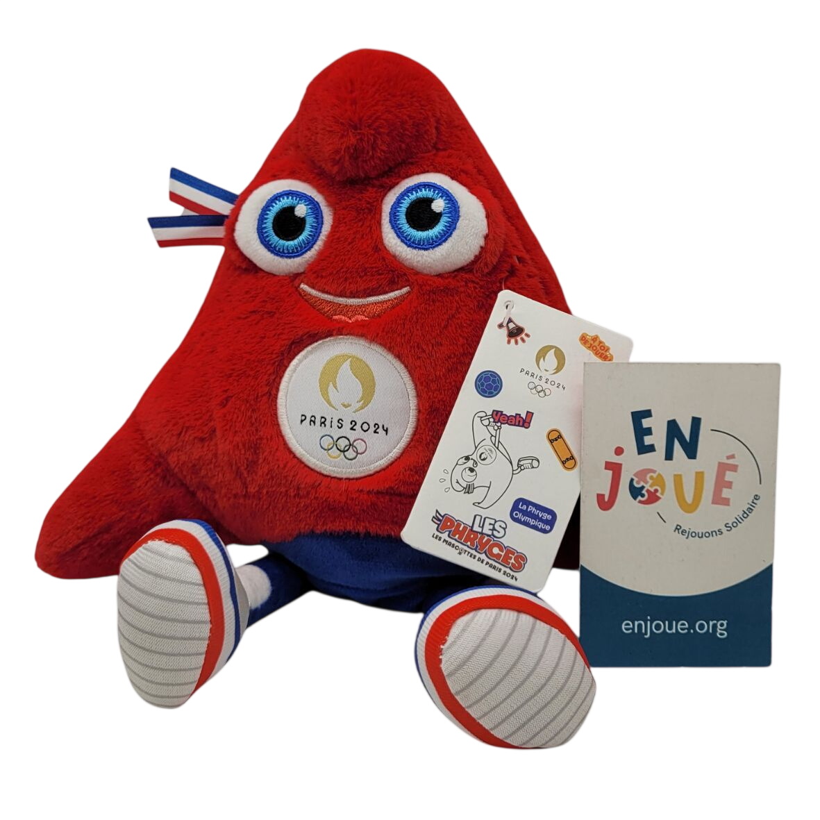 Acheter Peluche - Les Phryges Olympique Paris 2024 - Doudou et Compagnie. Parfait état - 10,00 € Peluche - Les Phryges Olympique Paris 2024 - Doudou et Compagnie. Parfait état reconditionné disponible sur Label Emmaüs
