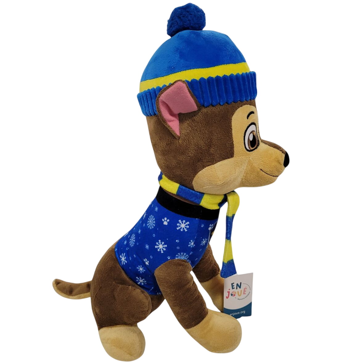 Peluche - Paw Patrol Chase 50 cm - Nickelodeon - À partir de 2 ans. Bon état - 15,00 € Peluche - Paw Patrol Chase 50 cm - Nickelodeon - À partir de 2 ans. Bon état reconditionné disponible sur Label Emmaüs