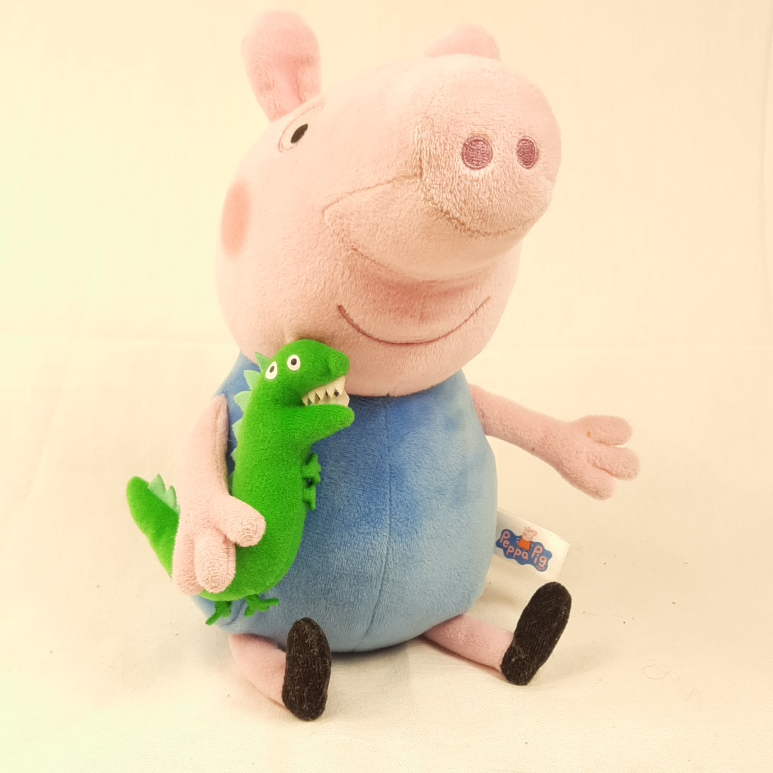 Voir photo 2 de Peluche PEPPA Pig en tissu très doux style polaire Peluche PEPPA Pig en tissu très doux style polaire Très bon état reconditionné photo 2