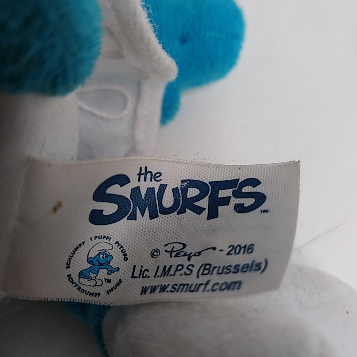 Voir photo 5 de Peluche Schtroumpfette - 2016 Peluche Schtroumpfette - 2016 Bon état reconditionné photo 5