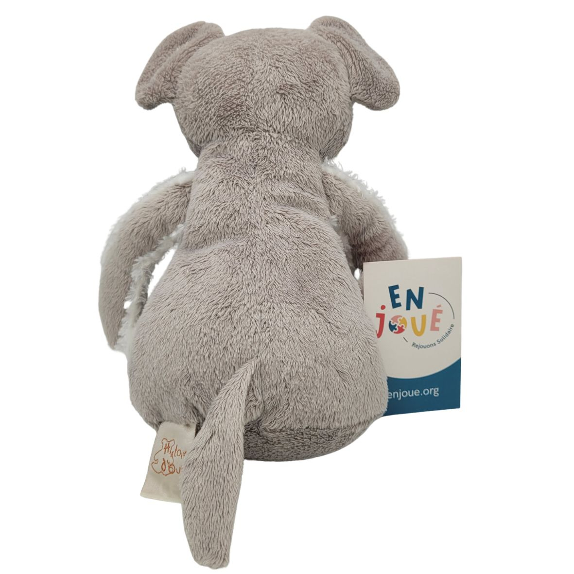 Voir photo 2 de Peluche - Souris Gris 30 cm - Histoire d'ours - À partir de 12 mois. Peluche - Souris Gris 30 cm - Histoire d'ours - À partir de 12 mois. Bon état reconditionné photo 2