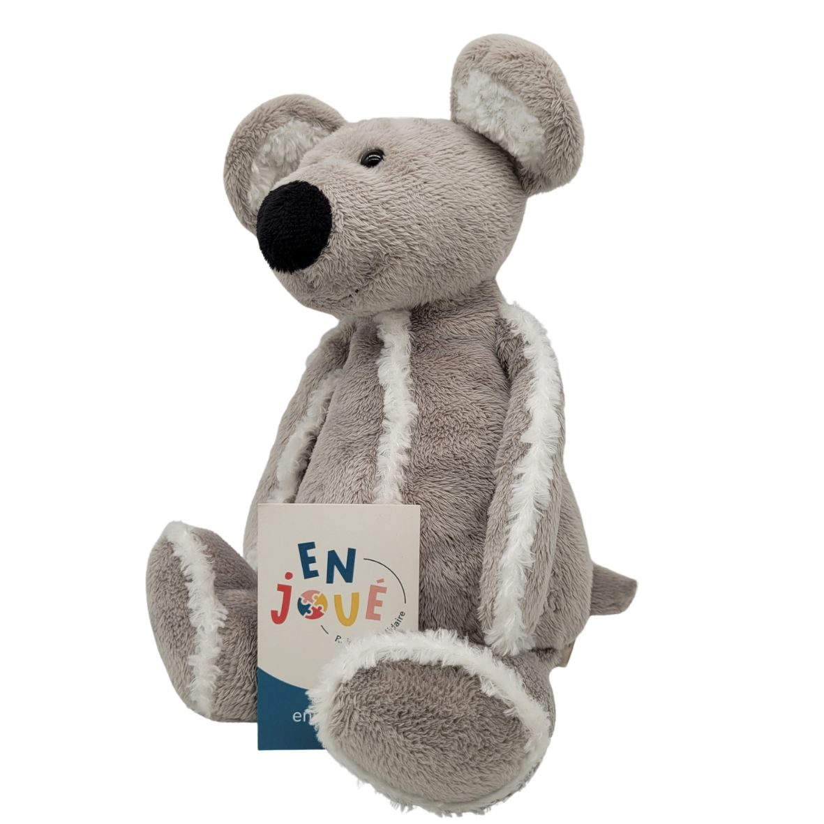 Voir photo 3 de Peluche - Souris Gris 30 cm - Histoire d'ours - À partir de 12 mois. Peluche - Souris Gris 30 cm - Histoire d'ours - À partir de 12 mois. Bon état reconditionné photo 3