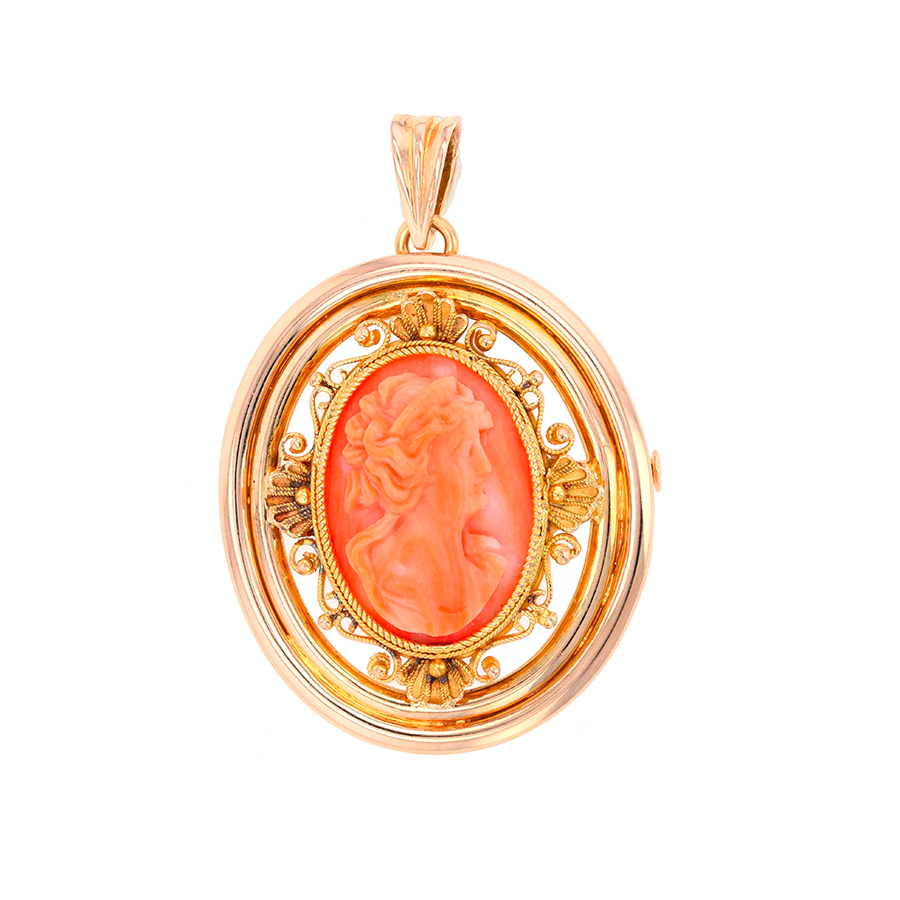 Pendentif Camée Parfait état - 1700,00 € Pendentif Camée Parfait état reconditionné disponible sur Gemme Les Bijoux