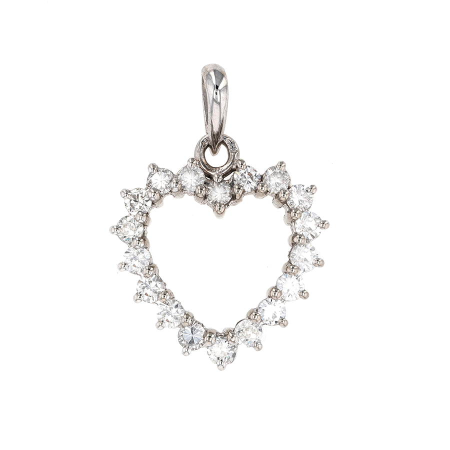 Pendentif coeur Parfait état - 750,00 € Pendentif coeur Parfait état reconditionné disponible sur Gemme Les Bijoux