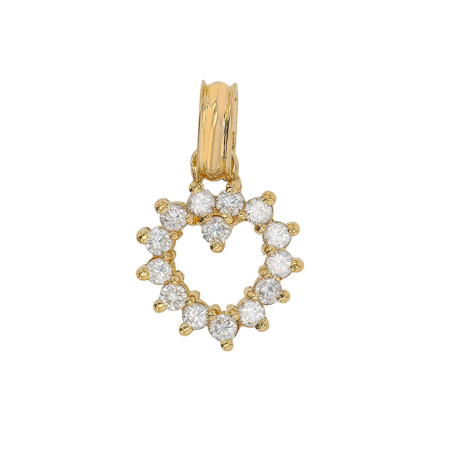 Pendentif coeur Parfait état - 650,00 € Pendentif coeur Parfait état reconditionné disponible sur Gemme Les Bijoux