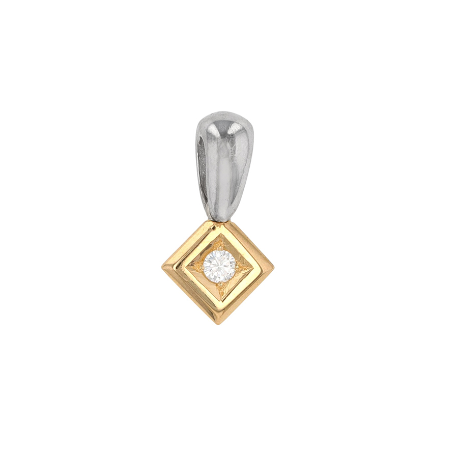 Pendentif diamant Parfait état - 460,00 € Pendentif diamant Parfait état reconditionné disponible sur Gemme Les Bijoux