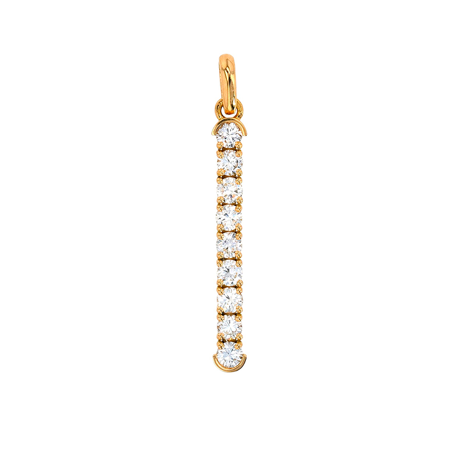 Pendentif diamants Parfait état - 1550,00 € Pendentif diamants Parfait état reconditionné disponible sur Gemme Les Bijoux