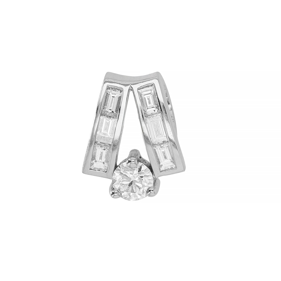 Pendentif diamants Parfait état - 1200,00 € Pendentif diamants Parfait état reconditionné disponible sur Gemme Les Bijoux