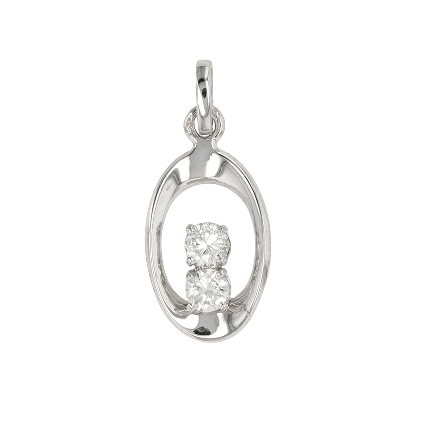Pendentif diamants Parfait état - 380,00 € Pendentif diamants Parfait état reconditionné disponible sur Gemme Les Bijoux