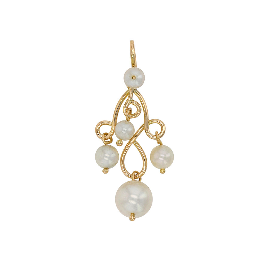 Pendentif perles or Parfait état - 530,00 € Pendentif perles or Parfait état reconditionné disponible sur Gemme Les Bijoux