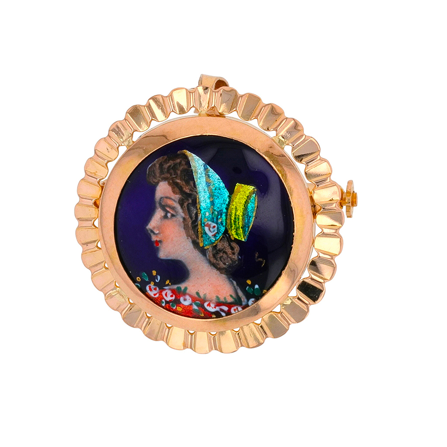 Pendentif vintage Parfait état - 450,00 € Pendentif vintage Parfait état reconditionné disponible sur Gemme Les Bijoux