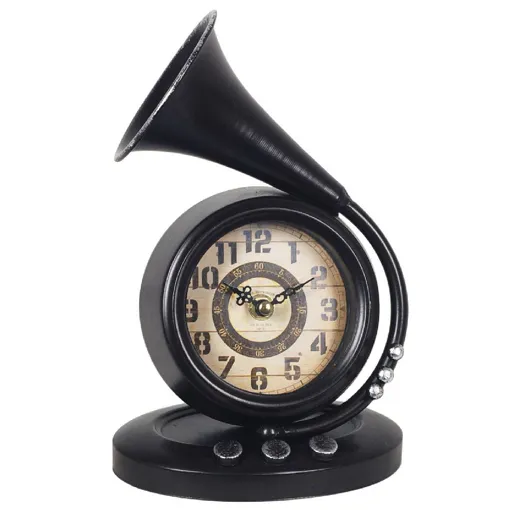 Pendule à Poser rétro Gramophone Bon état reconditionné disponible sur Rakuten