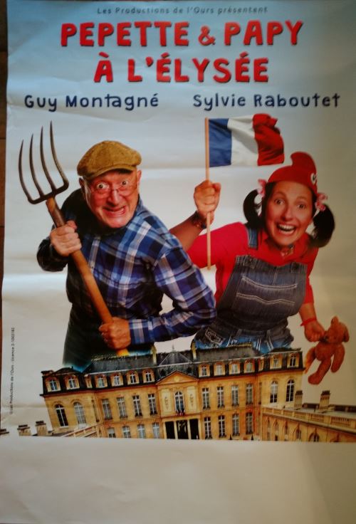 PEPETTE & Papy à l'élysée - Guy Montagné - AFFICHE État correct N/A reconditionné disponible sur Fnac