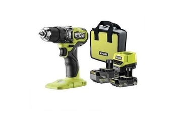 - Perceuse-visseuse a percussion BRUSHLESS 18V ONE+ 54 Nm - 2 batteries 4 & 2 Ah, chargeur & sac de transport - RPD18BL1-2C42S Très bon état Ryobi reconditionné disponible sur Darty