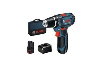 Perceuse-Visseuse Professional Gsr 12V-15 + 2 Batteries 2,0Ah + Chargeur Gal 12V-20 - 060186810F Très bon état Bosch reconditionné disponible sur Darty