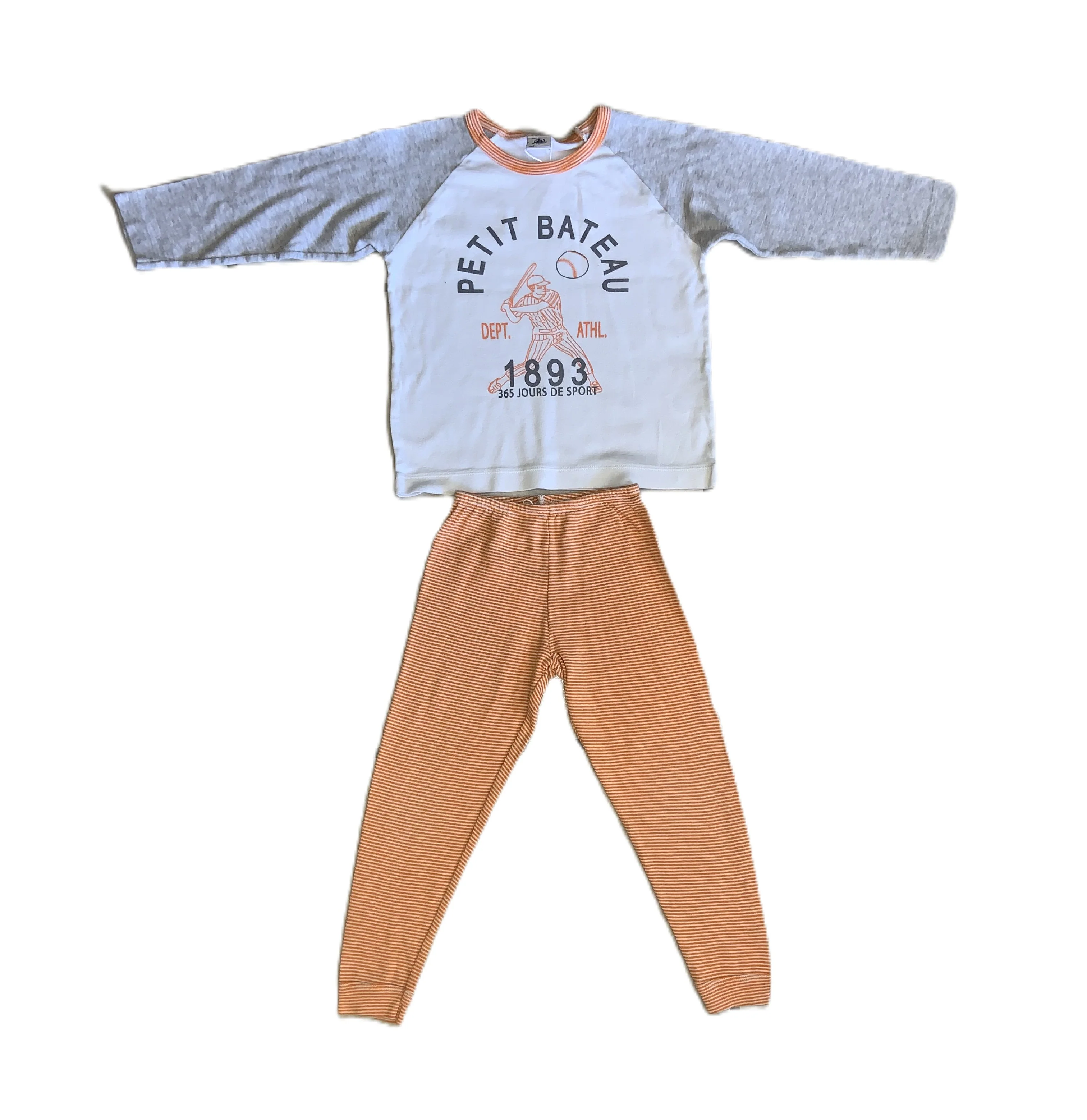 Acheter Petit Bateau — 4 ans / Blanc/Orange / Toutes saisons - 10,00 € | Dero Petit Bateau — 4 ans / Blanc/Orange / Toutes saisons Petit Bateau reconditionné disponible sur Maison Bousson | Dero