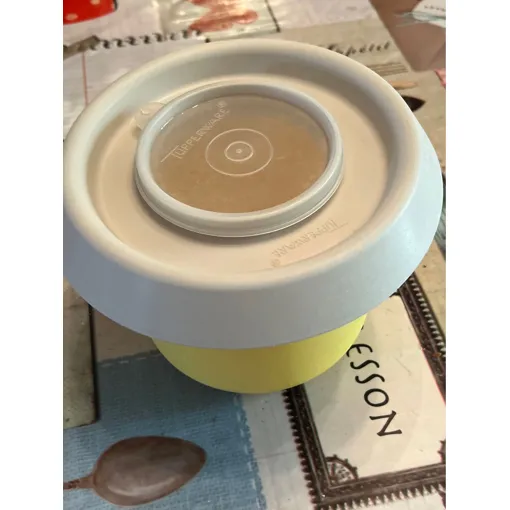 Petit Bol Batteur 1,5 Litre Tupperware Vintage Jaune Bon état reconditionné disponible sur Rakuten