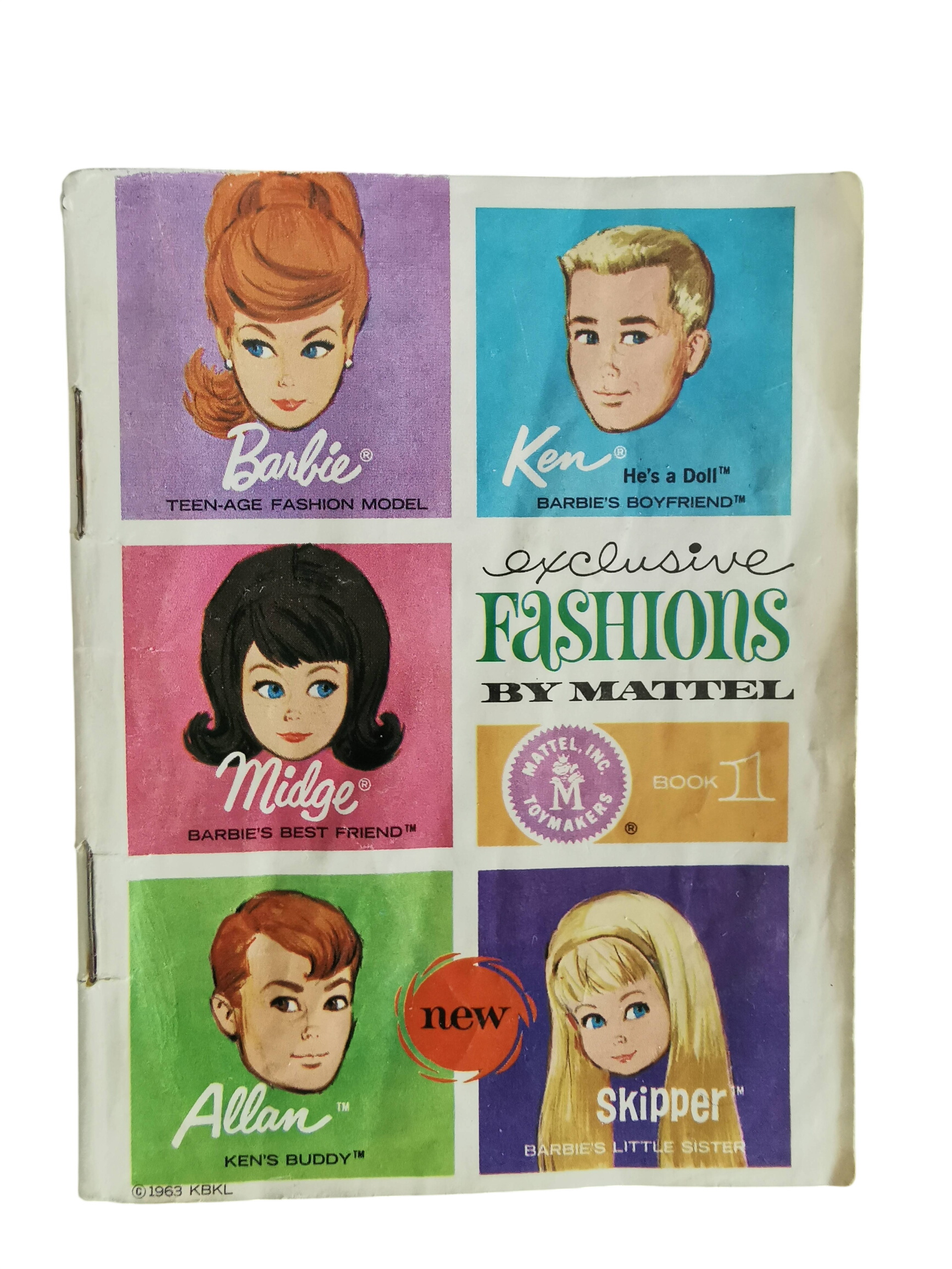 Petit Catalogue "Exclusive Fashions by Mattel" Book 1 # État correct - 10,00 € Petit Catalogue "Exclusive Fashions by Mattel" Book 1 # État correct reconditionné disponible sur Label Emmaüs