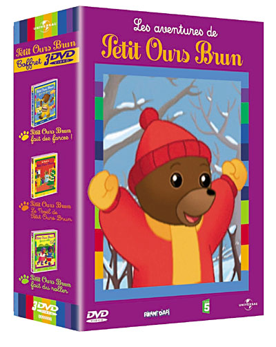 Petit Ours Brun fait des farces - Petit Ours Brun fait du roller - Le Noël de Petit Ours Brun - Coffret État correct reconditionné disponible sur Fnac