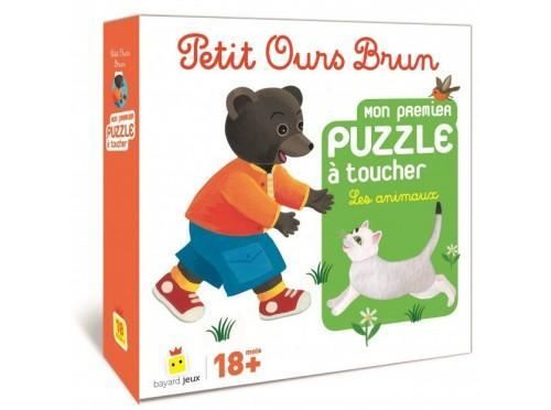 Petit Ours Brun - Mon Premier Puzzle à Toucher : Les animaux État correct N/A reconditionné disponible sur Fnac