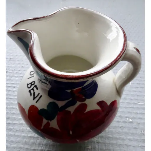 Petit Pichet Italien - Décor Floral Bon état reconditionné disponible sur Rakuten