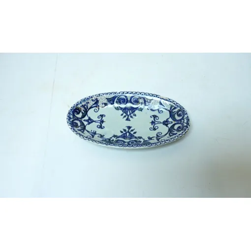 Petit Ravier En Gien Motif Bleu occasion reconditionné disponible sur Rakuten