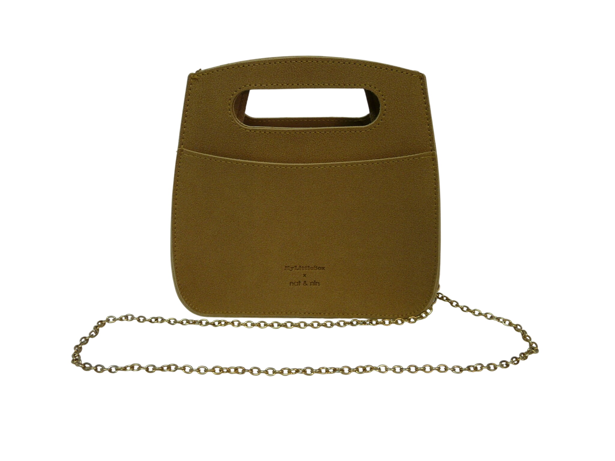 Acheter Petit sac chainette effet cuir - My Little Box X Nat & Nin Parfait état - 14,00 € Petit sac chainette effet cuir - My Little Box X Nat & Nin Parfait état reconditionné disponible sur Label Emmaüs