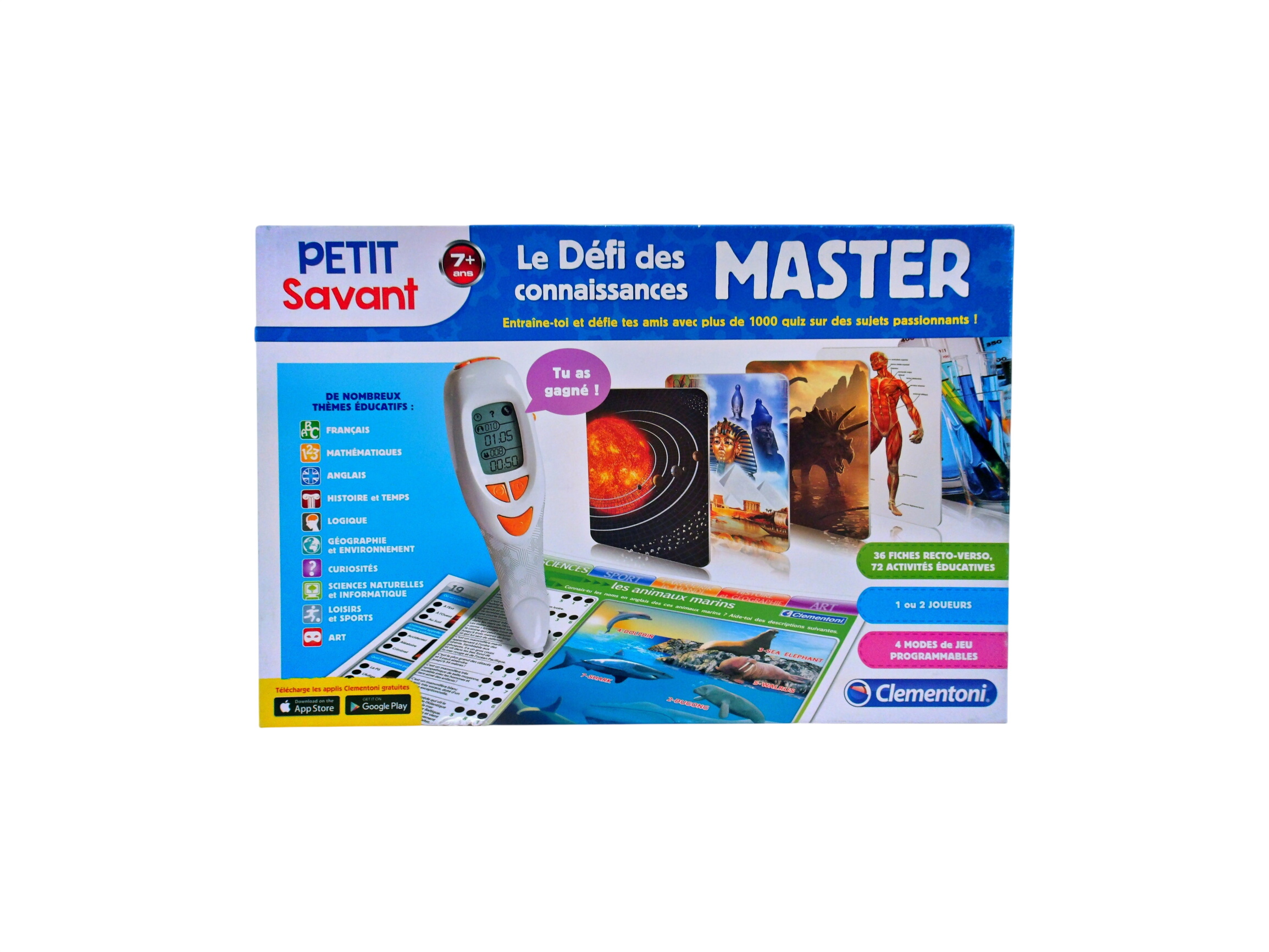 Petit savant - Le défi des connaissances - Master Parfait état - 12,00 € Petit savant - Le défi des connaissances - Master Parfait état reconditionné disponible sur Label Emmaüs