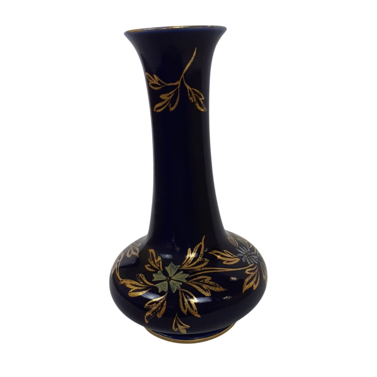 Petit vase / soliflore en bleu de fond - Porcelaine de Limoges Très bon état - 12,00 € Petit vase / soliflore en bleu de fond - Porcelaine de Limoges Très bon état reconditionné disponible sur Label Emmaüs