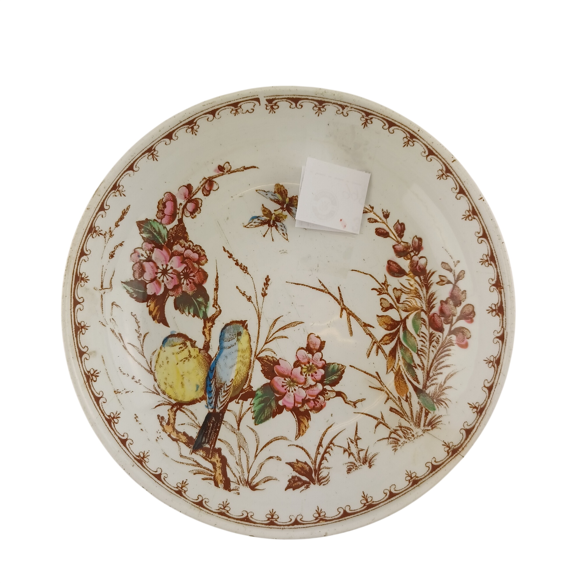 Petite assiette creuse à dessert de Luneville des mésanges Bon état - 15,00 € Petite assiette creuse à dessert de Luneville des mésanges Bon état reconditionné disponible sur Label Emmaüs