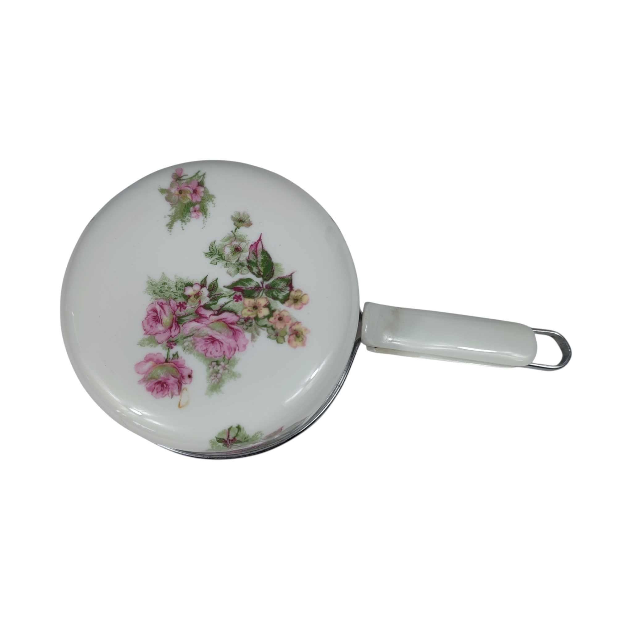 Voir photo 3 de Petite casserole en porcelaine Aluminite Frugier Petite casserole en porcelaine Aluminite Frugier État correct reconditionné photo 3