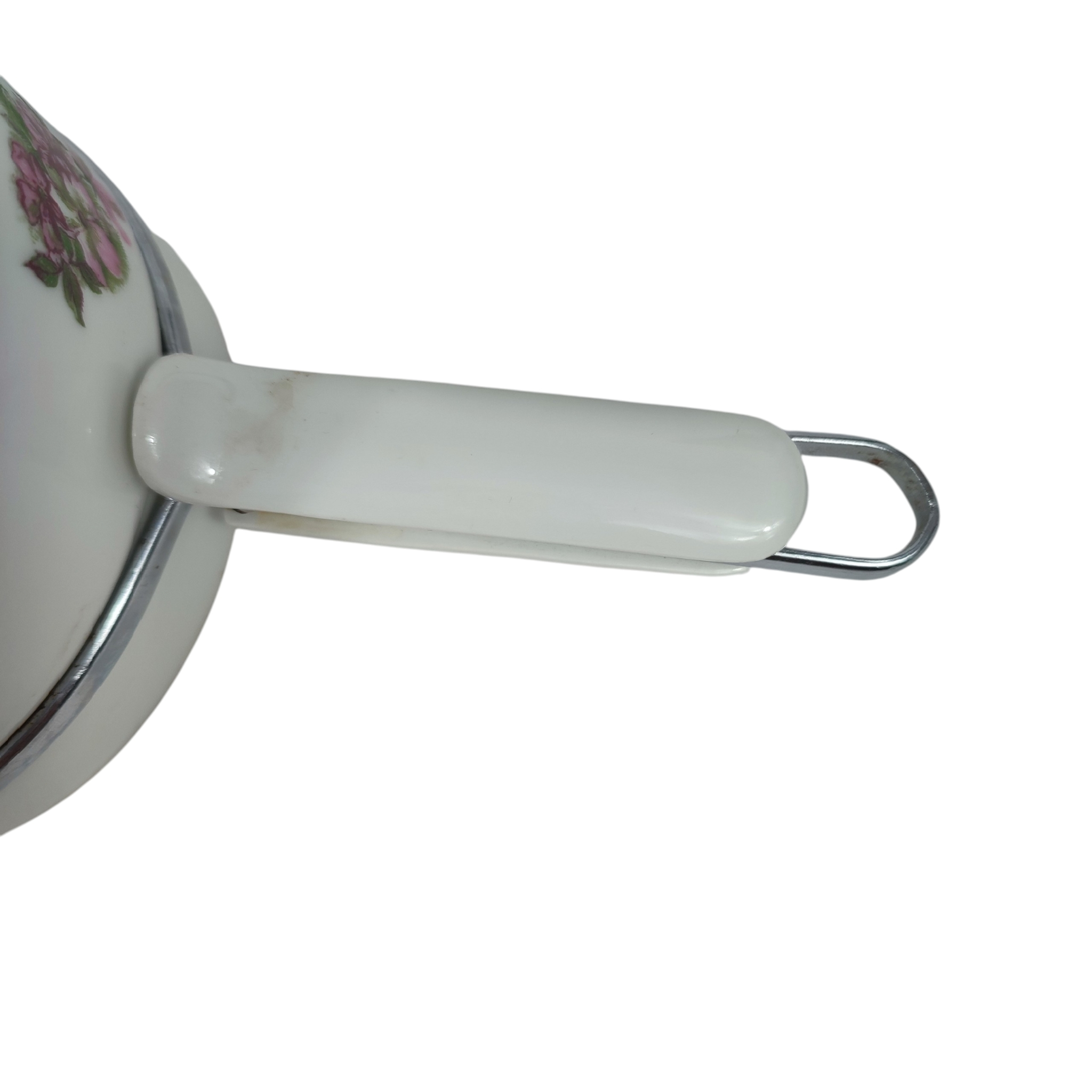 Voir photo 6 de Petite casserole en porcelaine Aluminite Frugier Petite casserole en porcelaine Aluminite Frugier État correct reconditionné photo 6