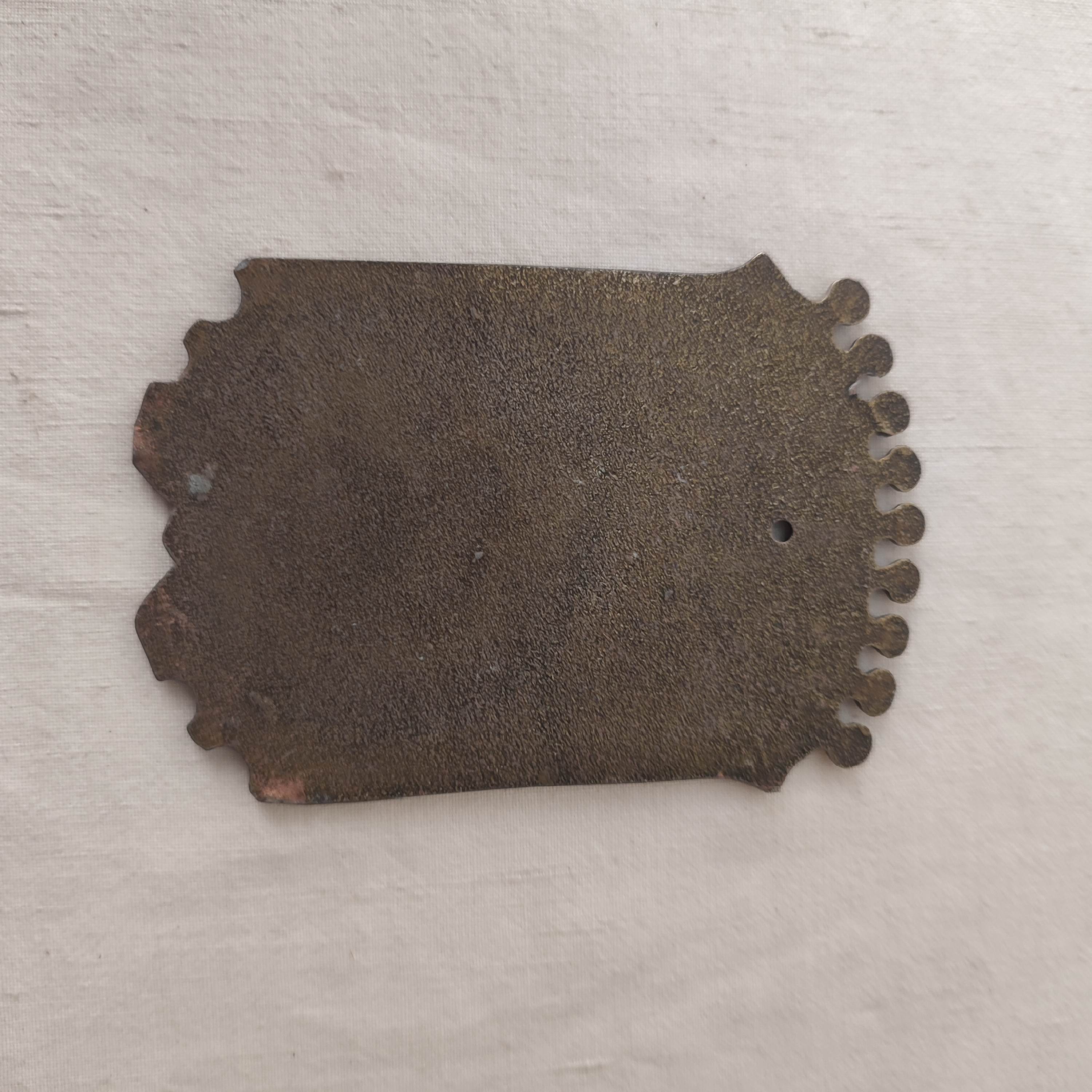 Voir photo 4 de Petite Plaque en Bronze Vintage SNCP Petite Plaque en Bronze Vintage SNCP Très bon état reconditionné photo 4
