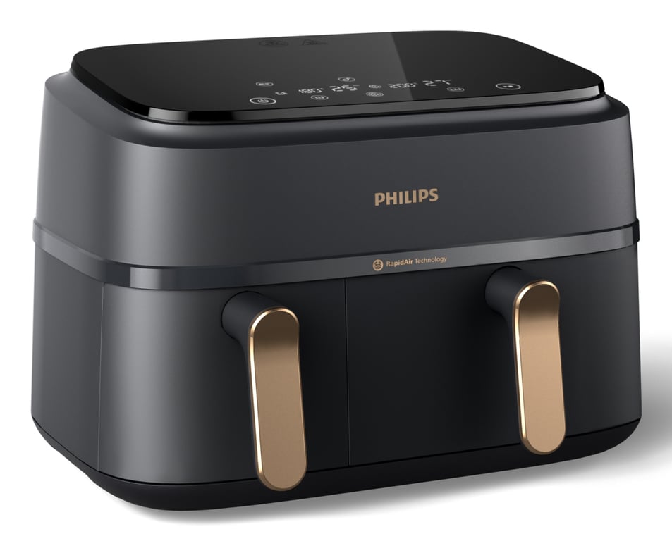 Philips 3000 series Série 3000 NA352/00 Airfryer à double panier - Très bon état Très bon état Philips reconditionné disponible sur Pixmania