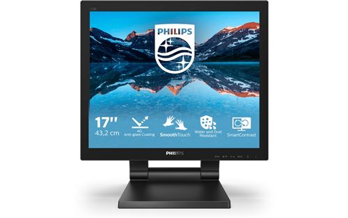 Philips B Line 172B9TL - Écran LED - 17" - écran tactile - 1280 x 1024 SXGA @ 60 Hz - TN - 250 cd/m² - 1000:1 - 1 ms - HDMI, DVI-D, VGA, DisplayPort - haut-parleurs - texture noire État correct N/A reconditionné disponible sur Fnac | Dero