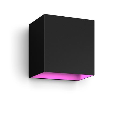 Philips Hue White and Color ambiance 8719514466777 éclairage intelligent Éclairage mural intelligent ZigBee Noir 8 W État correct reconditionné disponible sur Fnac