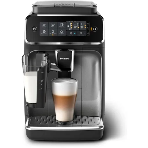 Philips LatteGo Series 3200 EP3246 - Machine à café automatique avec mousseur à lait - 15 bar - noir / argent Bon état reconditionné disponible sur Rakuten
