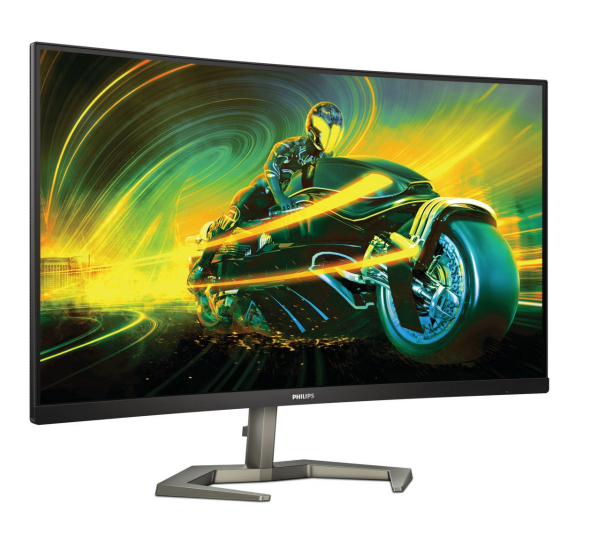 Philips Momentum 32M1C5200W/00 écran plat de PC 80 cm (31.5 ) 1920 x 1080 pixels Full HD LCD Noir - Excellent état Parfait état Philips reconditionné disponible sur Pixmania