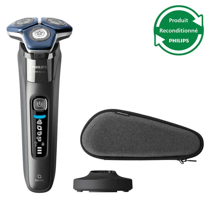 Philips reconditionné comme neuf Rasoir Electrique 100% Etanche SkinIQ S7887/35R1 Reconditionné Philips reconditionné disponible sur Cdiscount Seconde Vie